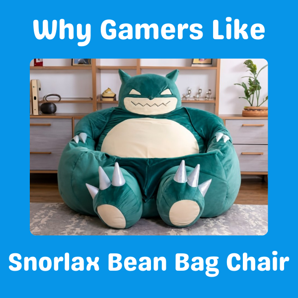 Why Gamers Like The Snorlax Bean Bag Chair