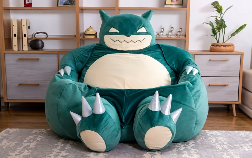 Why Gamers Like The Snorlax Bean Bag Chair